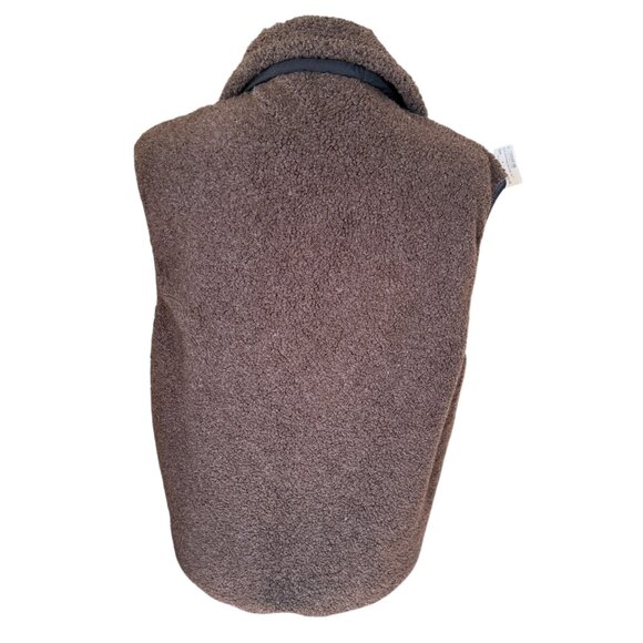 Black Diamond brown sleeveless soft zip up collared vest women's size XS - Picture 4 of 10